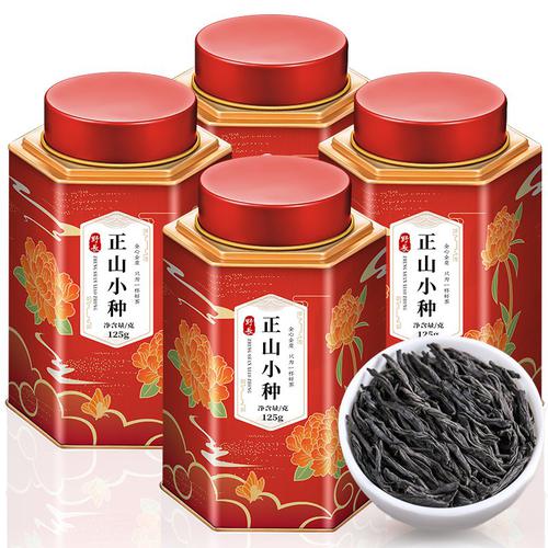 표향운 특급야 정산소종 정종무이 홍차 밀향형 총500g