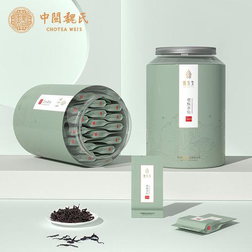 중민위씨 노총수선 암차 위선생 무이산 우롱차 농향 차잎216g