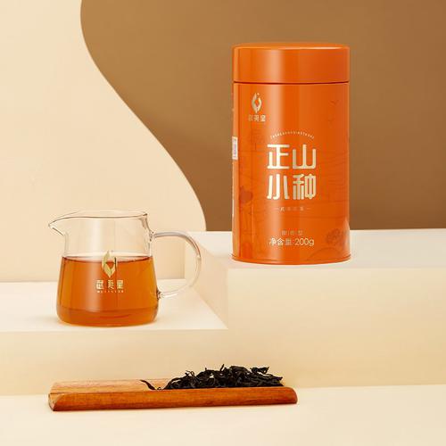 무이성 정산소종 홍차 200g 무이산 무이산 홍차 잎