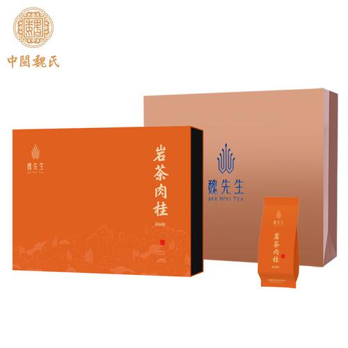 중민위씨 육계 차 무이암차 위선생 육계 R600 복건 우롱차 차잎224g