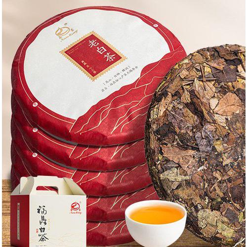 남명 푸딩 백차 2013향기로운 수미 1500g 노백차 5조각