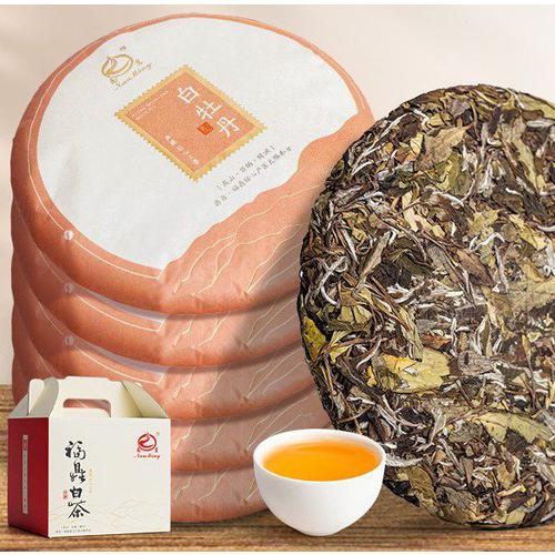 백차 2018 황야 모란왕 300g 5병 고산 백모란