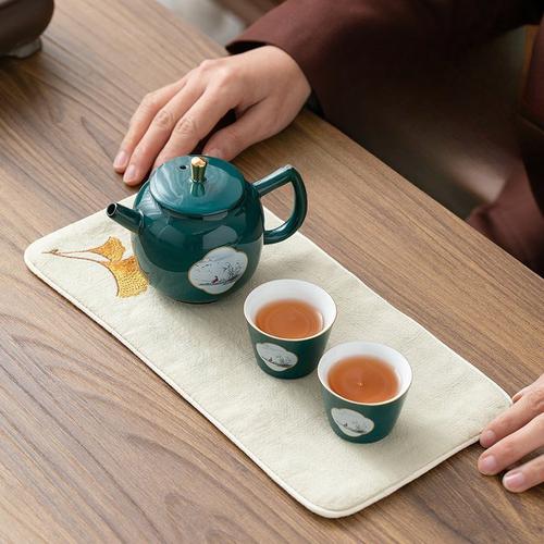 고급 강한 흡수 다건 천 차수건 차 매트 차탁