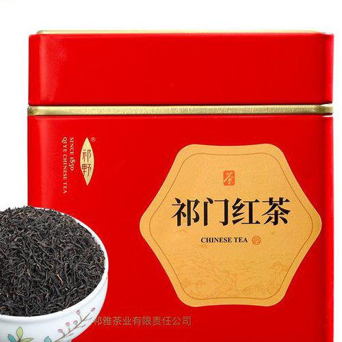 기야기문 공부 홍차 차잎 안휘 특급 공부쇄 차 개의차 캔500g