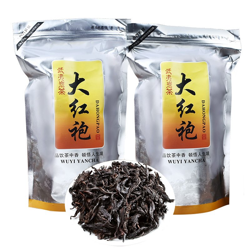 춘차 무이암차 대홍포 500g 탄배농향형 육계 수선 무이산 우롱차