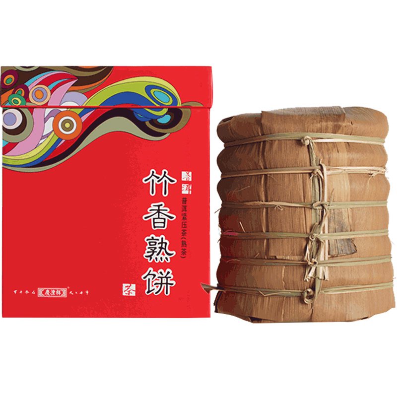 송400g 칠채 운남 경봉상 보이5 숙차 죽향숙칠자병1400g