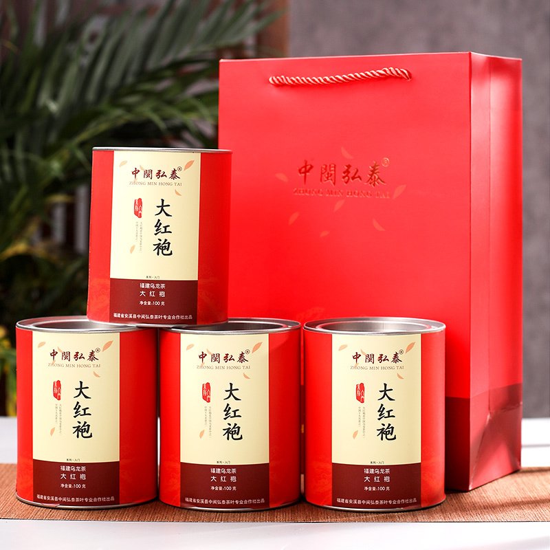 대홍포 신차 탄배 화과농향 복건 차 우롱차400g