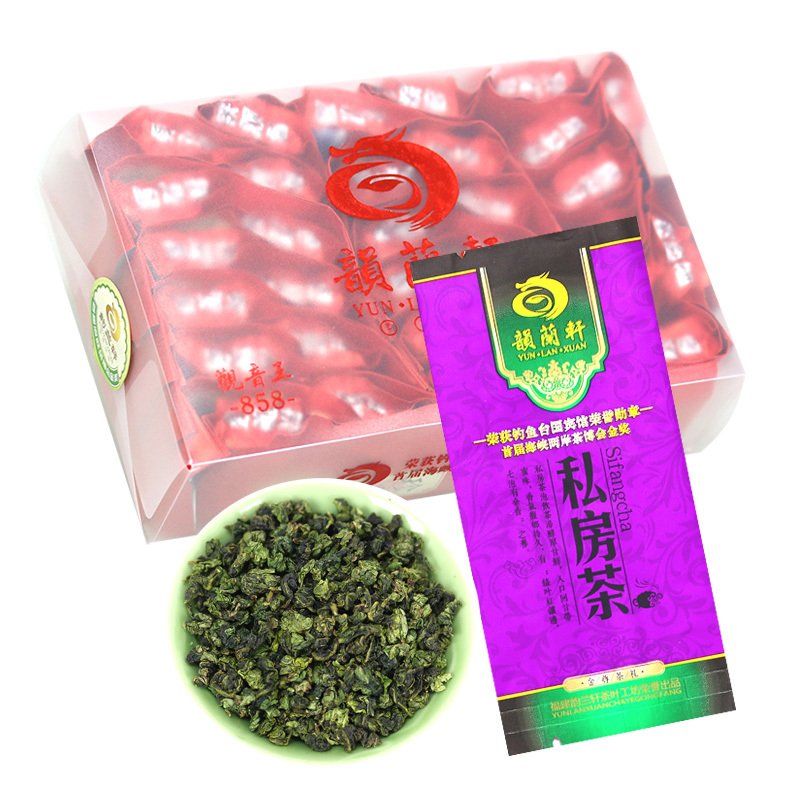 운난헌급어품 난화향 안계 철관음차 T858 신 우롱차