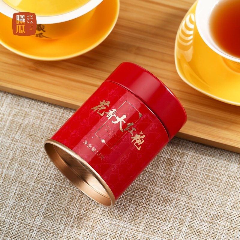 심화향 대홍포 차잎8g소 무이산 무이암차