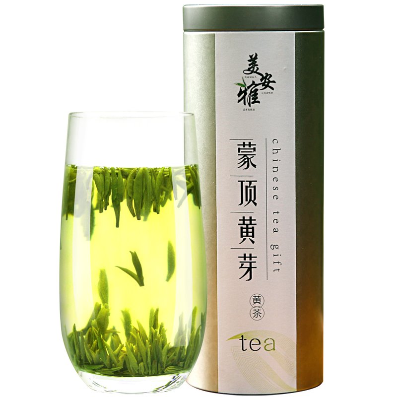 2023몽정황아 신차 황차 두채 어린아차 사천 몽정산차 고산차 50g