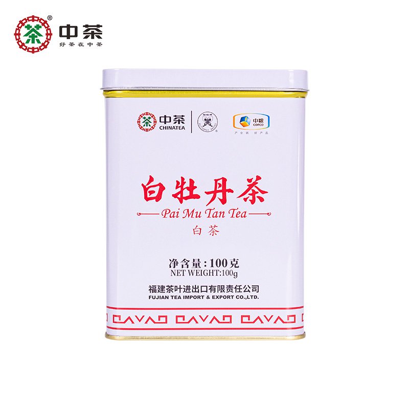 중차 푸진 오래된 나무 백색백색 모란 100g 전통